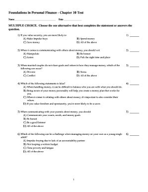 Chapter 10 Test Answers Dave Ramsey Epub