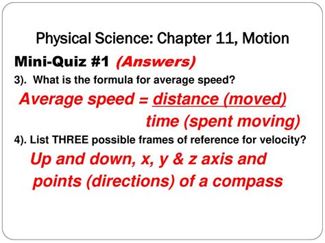 Chapter 11 Motion Answers PDF