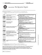 Chapter 11 Section 1 Guided Reading The Byzantine Empire Answers Doc