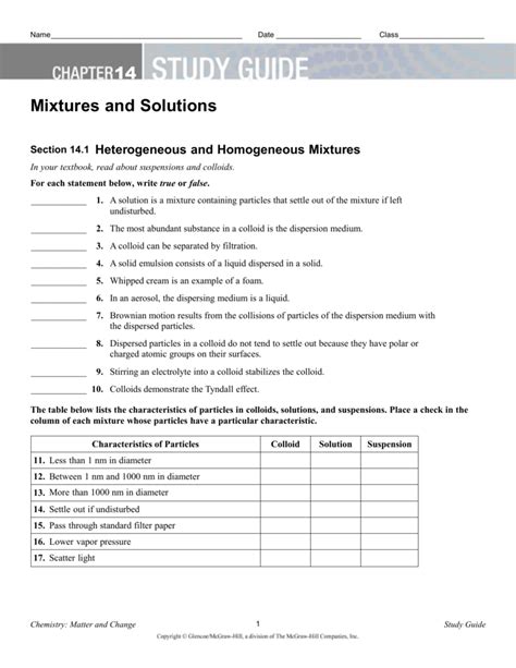 Chapter 11 Study Guide For Content Mastery Answer Key PDF