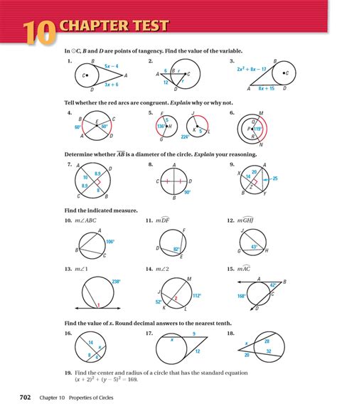 Chapter 12 Circles Pearson Test Answers Epub