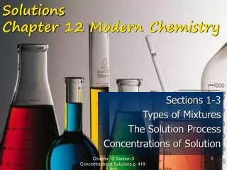 Chapter 12 Review Solutions Modern Chemistry Section 3 PDF