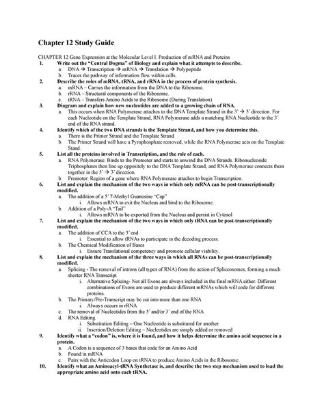 Chapter 12 Study Guide Ch Kindle Editon