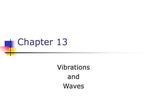 Chapter 13 Vibrations Waves Solutions Epub