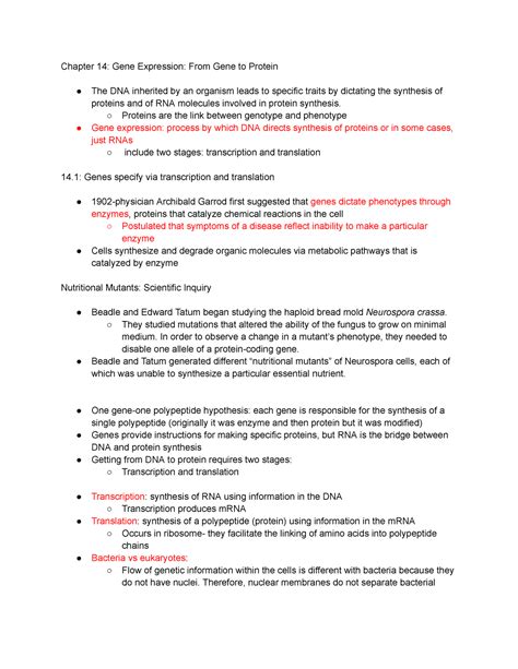 Chapter 14 Ap Bio Guided Reading Answers PDF