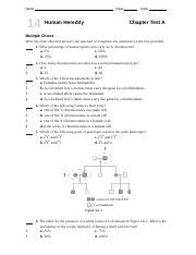 Chapter 14 Human Heredity Test Answers Kindle Editon