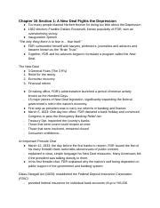 Chapter 15 Section 1 A New Deal Fights The Depression Answer Key Epub