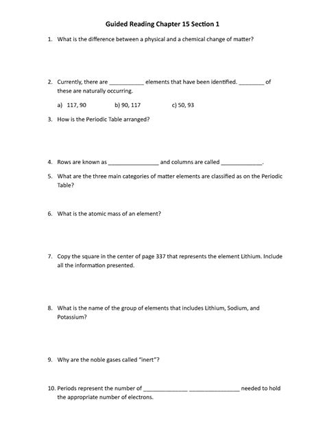 Chapter 15 Section 1 Guided Reading Answers Epub