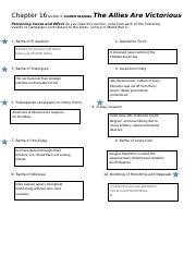 Chapter 16 Section 4 Guided Reading The Allied Victory Answer Key Epub