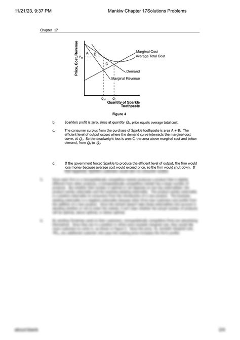 Chapter 17 Solutions To Macroeconomics By Gregory Mankiw Doc