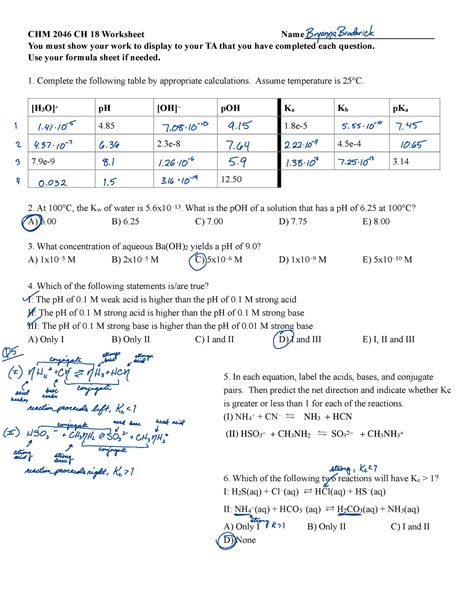 Chapter 18 Acid Base Equilibria Answers Reader