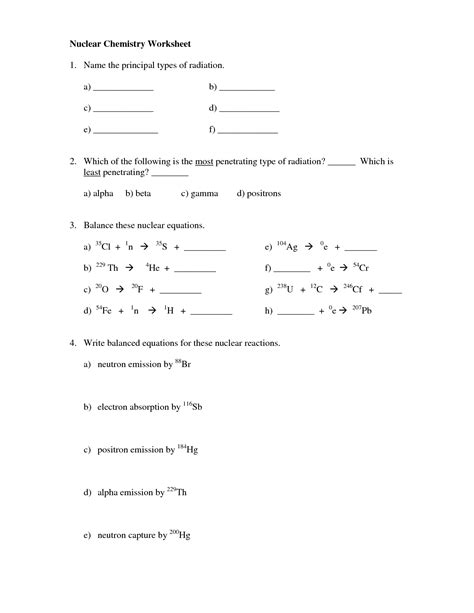 Chapter 18 Nuclear Chemistry Answer Key Epub