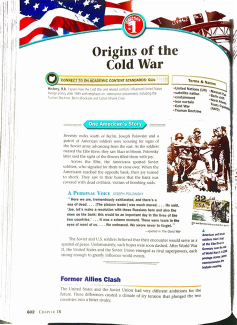 Chapter 18 Section 1 Guided Reading Origins Of The Cold War Answer Key Epub