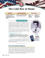 Chapter 18 Section 3 The Cold War At Home Guided Reading Answers PDF