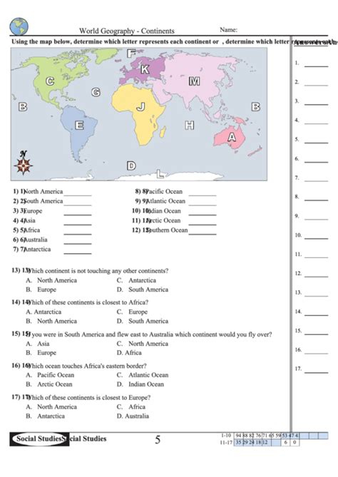 Chapter 18 Worksheet Answers World Geography Doc