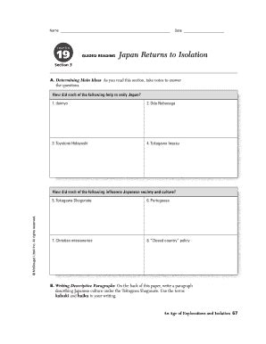 Chapter 19 Guided Reading Japan Returns To Isolation Answers Epub