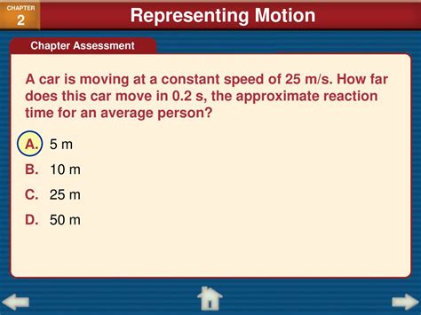 Chapter 2 Supplemental Problems Representing Motion Answers Doc