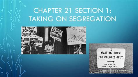 Chapter 21 Section 1 Taking On Segregation Answer Key Kindle Editon