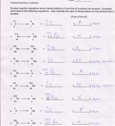 Chapter 22 Nuclear Chemistry Review Answers Doc