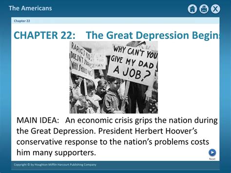 Chapter 22 The Great Depression Begins Answers Reader