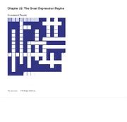 Chapter 22 The Great Depression Begins Crossword Answers Kindle Editon