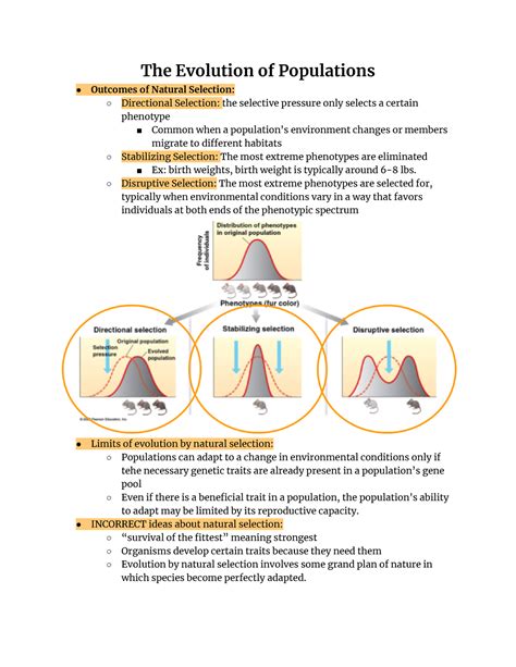 Chapter 23 The Evolution Of Populations Test Your Knowledge Answers Doc