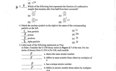 Chapter 25 Nuclear Chemistry Pearson Answers Doc