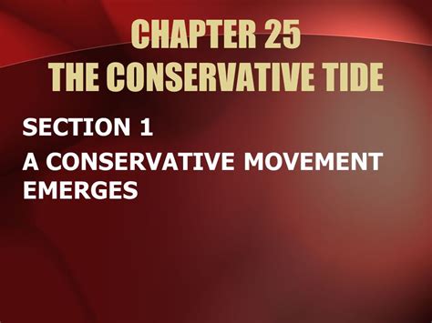 Chapter 25 Section 1 A Conservative Movement Emerges Answer Key Kindle Editon