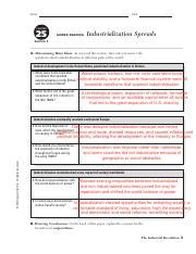 Chapter 25 Section 3 Guided Reading Industrialization Spreads Answers Doc