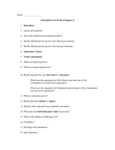 Chapter 3 Federalism Test Answers Kindle Editon