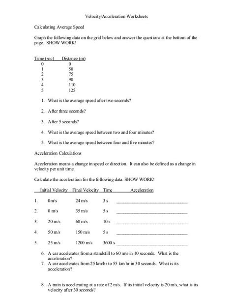 Chapter 3 Velocity Acceleration Study Guide Answer Key Epub