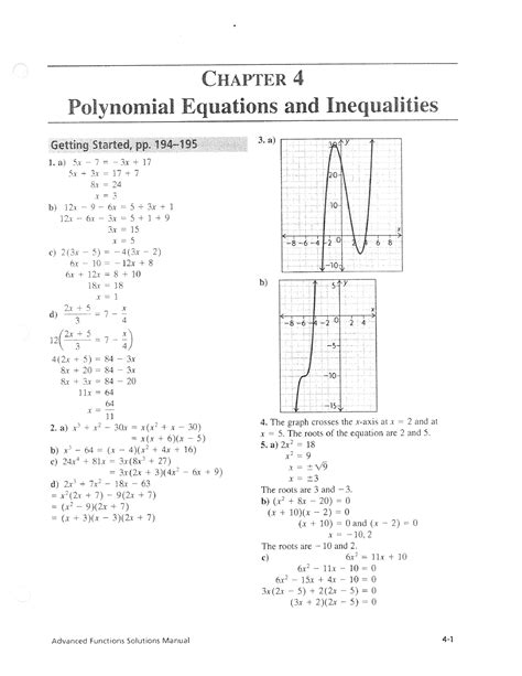 Chapter 4 Nelson Solutions Manual Doc