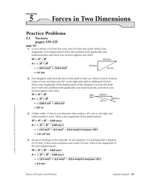 Chapter 5 Forces In Two Dimensions Study Guide Answers Epub