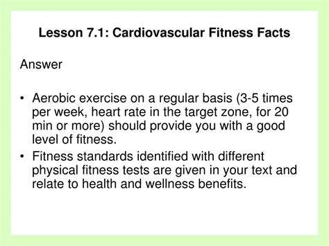 Chapter 7 Cardiovascular Fitness Test Answers Kindle Editon