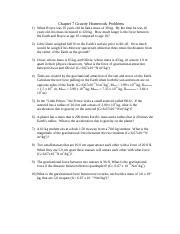 Chapter 7 Gravitation Practice Problems Answers Doc