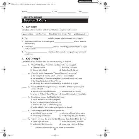 Chapter 7 Section 2 Guided Reading Review Elections Answer Key Doc