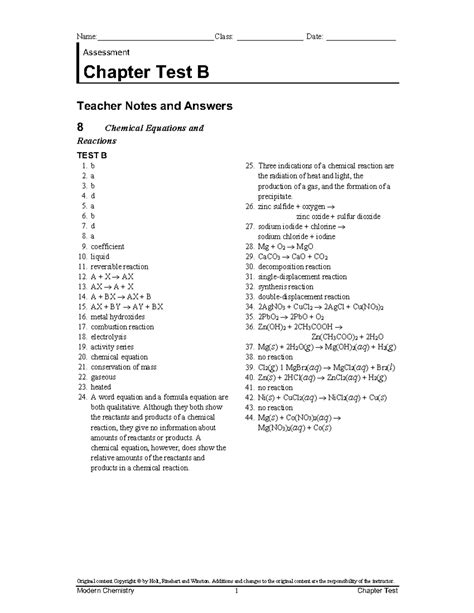 Chapter 8 Answer Key PDF