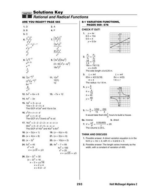 Chapter 8 Answers Catawba County Schools Algebra 2 Doc