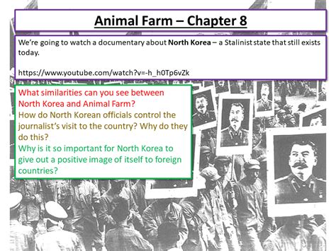 Chapter 8 Answers To Animal Farm Reader