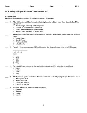 Chapter 8 Assessment Biology Answers PDF