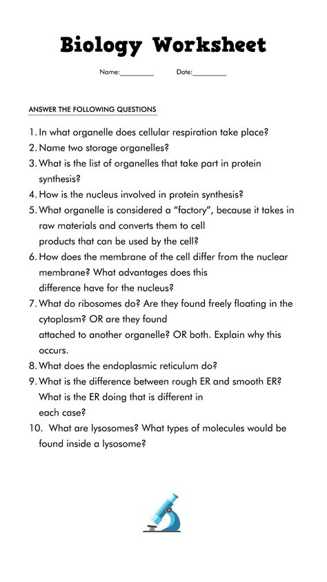 Chapter 8 Biology Worksheet Answers Doc