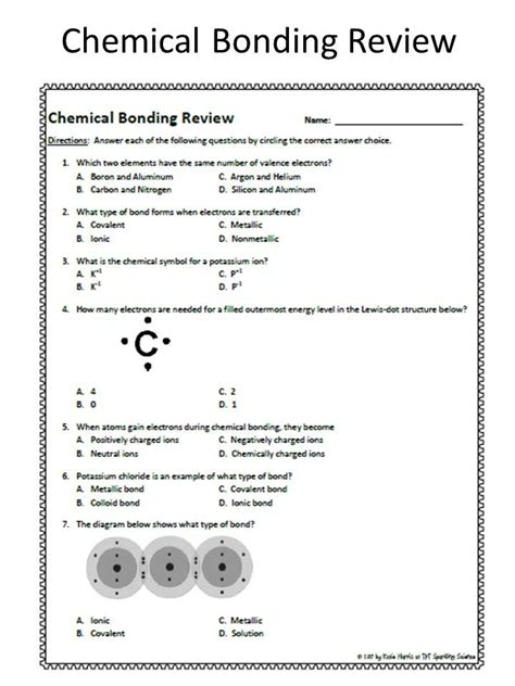 Chapter 8 Covalent Bonding Work Answers Doc