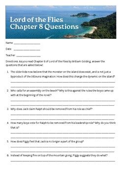 Chapter 8 Lord Of The Flies Questions Answers Kindle Editon