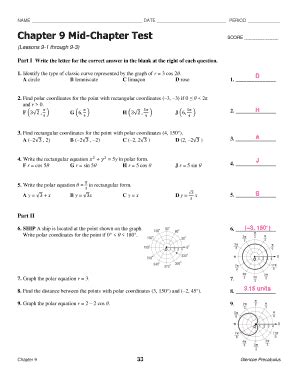 Chapter 9 Mid Test Answers Algebra 2 Kindle Editon