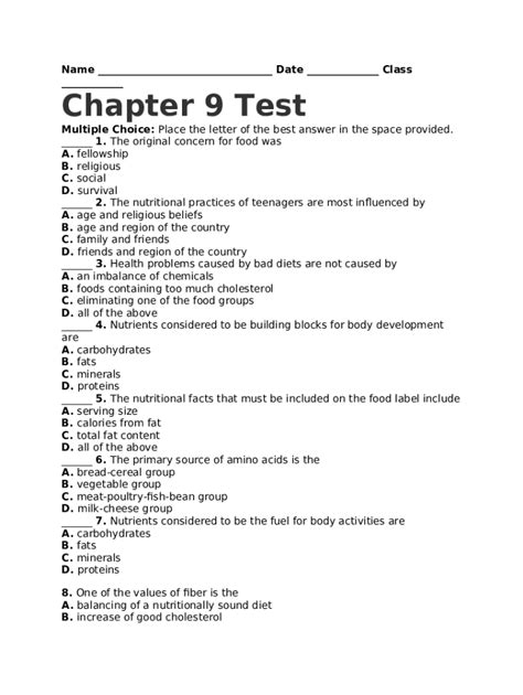 Chapter Test A Answers Kindle Editon