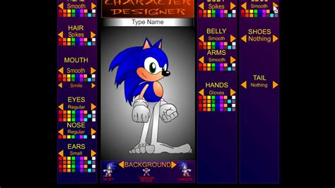 Character Creator Sonic: Unleash Your Creativity and Design the Ultimate Hedgehog