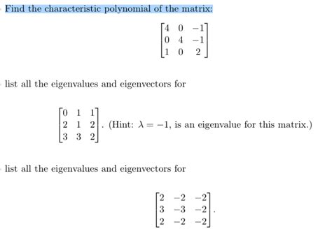 Characteristic Equation of a Matrix Calculator: Empowering Linear Algebra