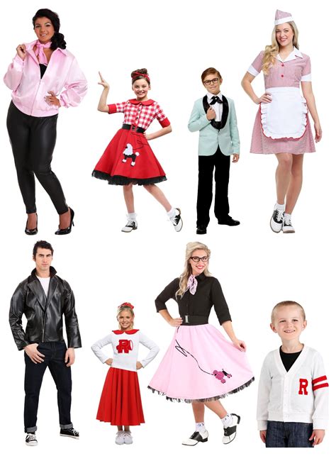 Characteristics of a Classic 50s Sock Hop Costume: