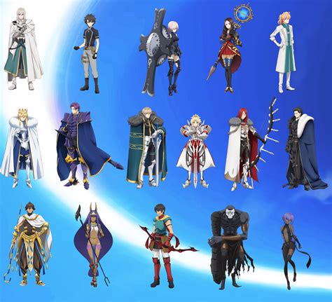 Characters in Fate/Grand Order: A Comprehensive Guide