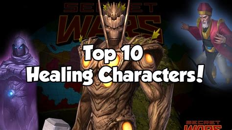 Characters with Healing Abilities in Marvel Future Fight